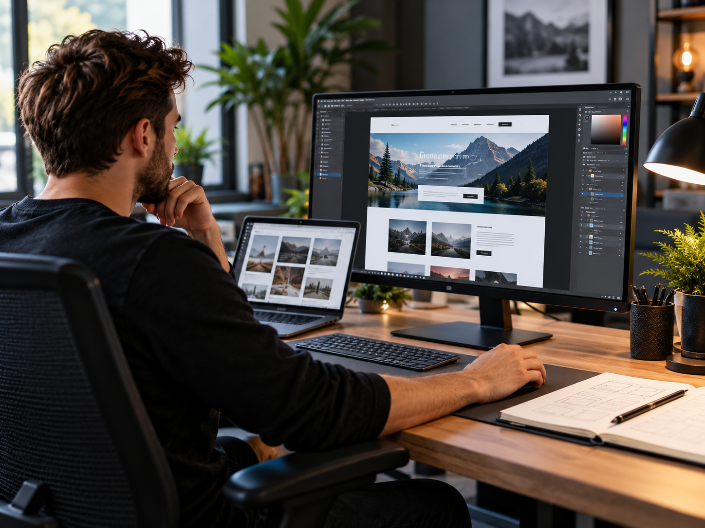 Professional website design and development